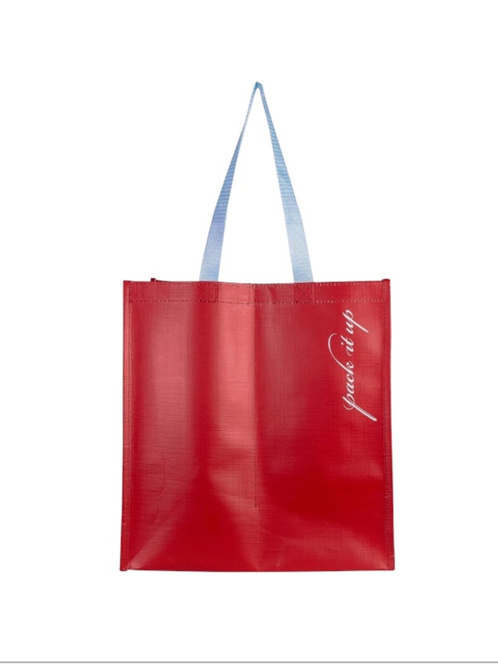 kate spade Reuseable Grocery  Tote with Light Blue Straps